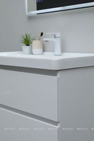 Тумба с раковиной Aquanet Вега 80 (2 ящика) 