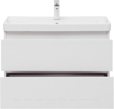 Тумба с раковиной Aquanet Вега 80 (2 ящика) 