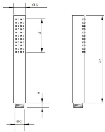 Ручной душ Migliore Round 30889 Золото 