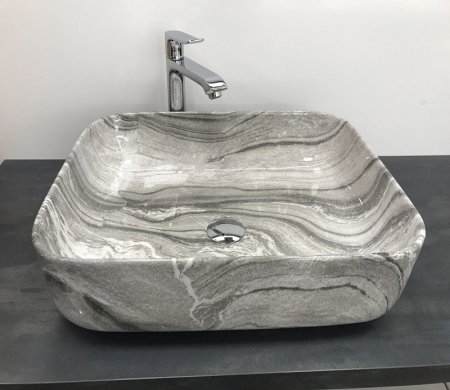 Раковина CeramaLux 597 накладная 