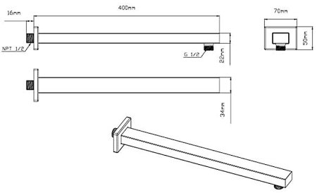 Душевая система Vincea VSFW-4311RCH Хром 