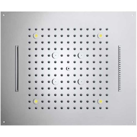 Верхний душ Bossini Dream H38908.030 4 режима, хром, с RGB хромотерапией 
