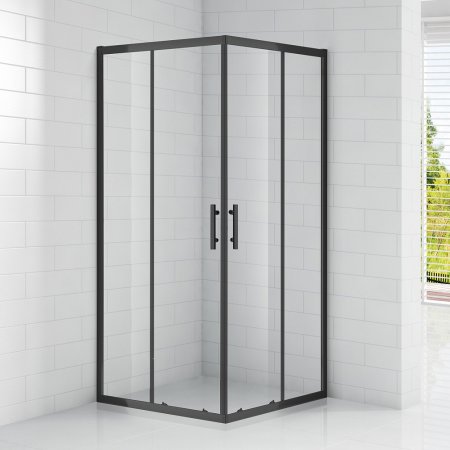 Душевой уголок Cezares Eco O A2 100 C NERO 