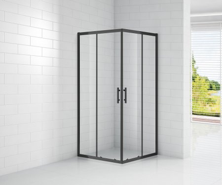 Душевой уголок Cezares Eco O A2 100 C NERO 