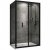 Душевой уголок Abber Sonnenstrand 100х100 AG07100B-S100B профиль Черный стекло прозрачное 