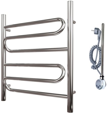 Электрический полотенцесушитель Point Юпитер PN01156E П2 500x600 левый/правый Хром 