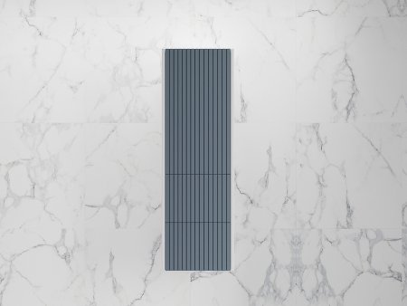 Шкаф пенал Style Line Стокгольм 36 ЛС-00002317 подвесной Графит софт 