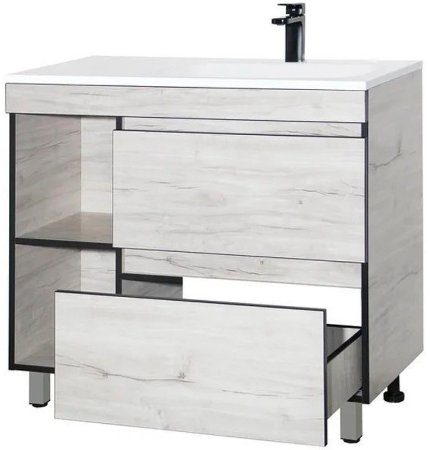 Тумба под раковину Style Line Берлин 90 R ЛС-00002288 Соната 