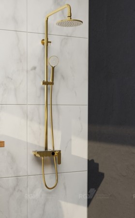 Душевая стойка RGW Shower Panels SP-33G золото 