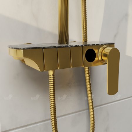 Душевая стойка RGW Shower Panels SP-33G золото 