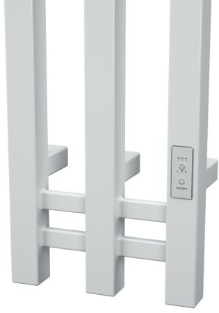 Полотенцесушитель электрический (I-образный) Bauedge Stella Square DB-0075, 25x160 см 