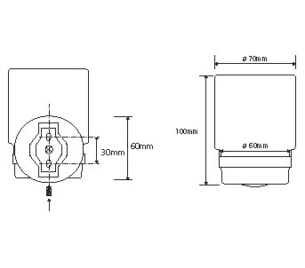 Стакан Bemeta Alfa 102410012 