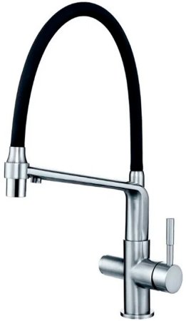 Смеситель для кухни Gappo G4398-7 Хром Черный 