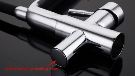 Смеситель для кухни Gappo G4398-7 Хром Черный 