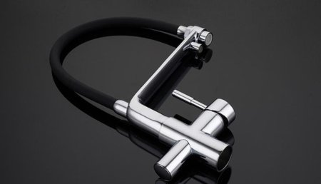 Смеситель для кухни Gappo G4398-7 Хром Черный 