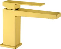 Смеситель для раковины Webert Pegaso PE830102010SSE, золото