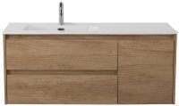 Тумба с раковиной BelBagno KRAFT-1200-2C-1A-SO-RNN-L Rovere Nebrasca Nature