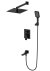 Душевая система встраиваемая WONZON & WOGHAND, Черный матовый (WW-88939016-MB) 