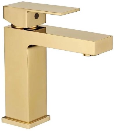 Смеситель для раковины Grocenberg GB2008GO, золото 