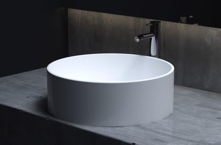 Раковина накладная матовая 45x45 Salini ARMONIA 202 130112SM 