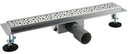 Душевой лоток Gappo G86007-2 с решеткой Нержавеющая сталь 