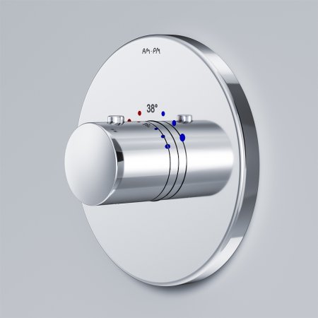 Смеситель для душа AM.PM Like F8075500 с термостатом Хром 