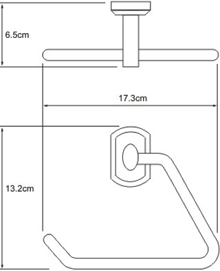 Полотенцедержатель WasserKRAFT Oder K-3061 треугольник 