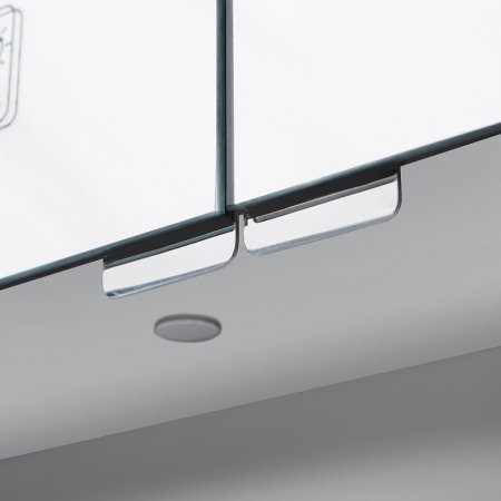 Зеркальный шкаф AM.PM Sensation 100 M30MCX1001FG Серый шелк 