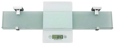 Стеклянная полка Gappo G38 G3807 Хром 