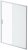 Душевая дверь AM.PM Gem 150 W90G-150-1-195MM профиль Хром матовый стекло матовое-прозрачное 