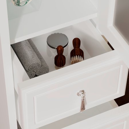 Шкаф пенал Opadiris Риспекто 30 R 00-00005833 Белый 