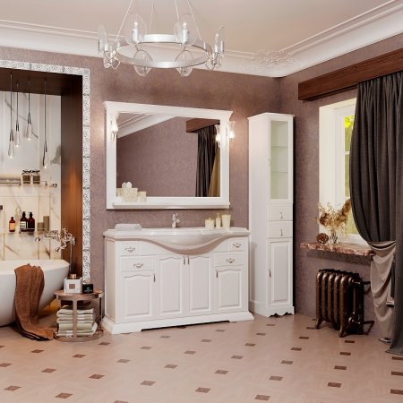 Шкаф пенал Opadiris Риспекто 30 R 00-00005833 Белый 