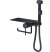 Гигиенический душ со смесителем Bronze de Luxe Scandi 708B Черный матовый 