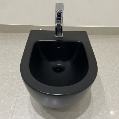 Биде CeramaLux 2197-1MB подвесное Черное матовое 