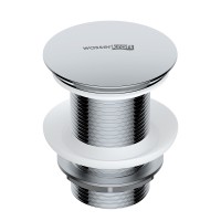 Донный клапан для раковины WasserKRAFT Push-up A244 хром