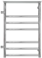 Водяной полотенцесушитель Terminus Хендрикс П7 500x796 4630080268449 с полкой Хром с боковым подключением слева 500