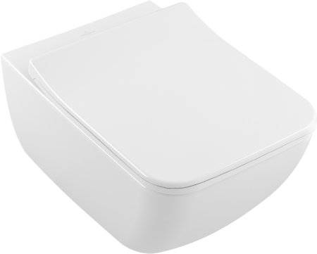 Унитаз подвесной Villeroy & Boch Legato 5663RL01 alpin, безободковый 