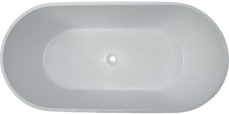 Ванна из литьевого мрамора Marmo Bagno Палермо 168х80 MB-PL170-80 без гидромассажа 