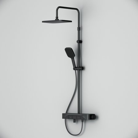 Душевая система AM.PM Func F078F722 Черная матовая 