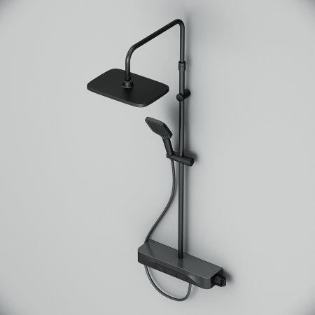 Душевая система AM.PM Func F078F722 Черная матовая 