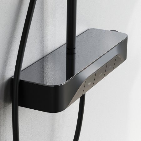 Душевая система AM.PM Func F078F722 Черная матовая 