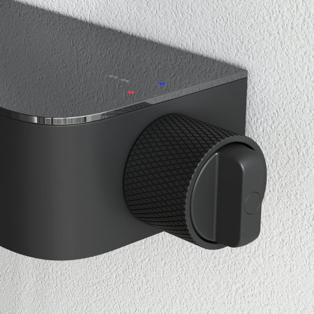 Душевая система AM.PM Func F078F722 Черная матовая 