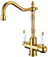 Смеситель для кухни Boheme Tradizionale Oro 112 Золото