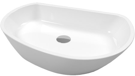 Раковина-чаша Whitecross Ametrine 60 0718.060037.100 Белая глянцевая 