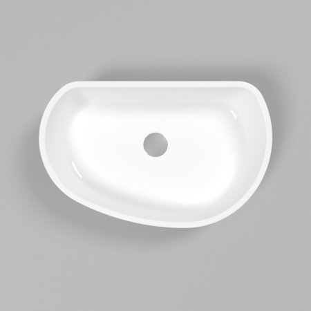 Раковина-чаша Whitecross Ametrine 60 0718.060037.100 Белая глянцевая 