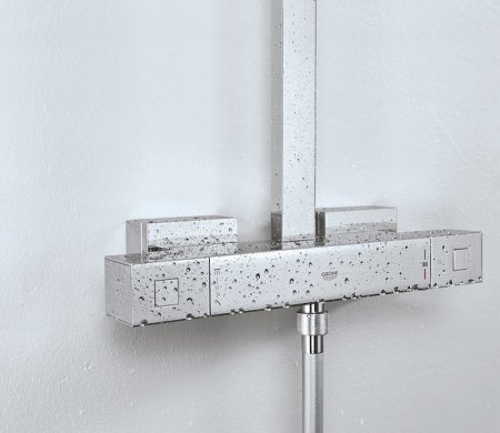 Душевая система Grohe Euhoria Cube 26087000 с термостатом Хром 