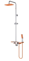 Душевая система D&K DA1453713B13 оранжевый