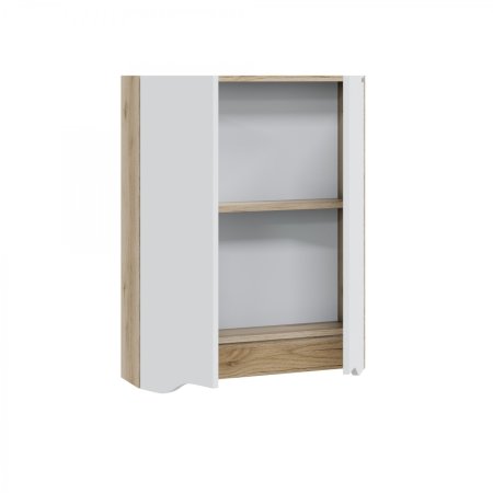 Шкаф для ванной навесной СаНта Сатурн 60/75 дуб австрийский 