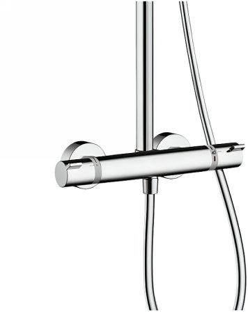Смеситель для душа Hansgrohe Croma Select S 27247400 с термостатом Хром Белый 