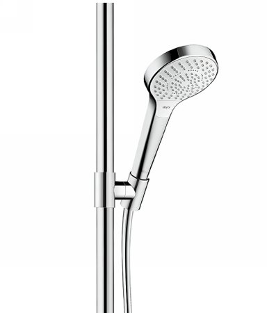 Смеситель для душа Hansgrohe Croma Select S 27247400 с термостатом Хром Белый 